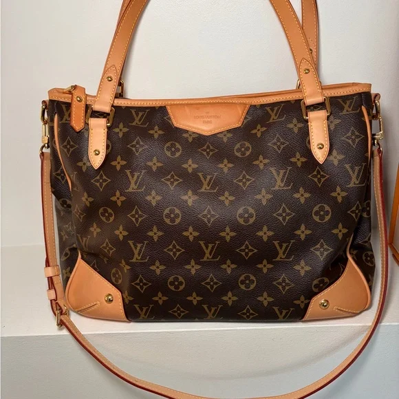 Louis Vuitton Tan and Brown Estrela Monogram Tote - Picture 6 of 8